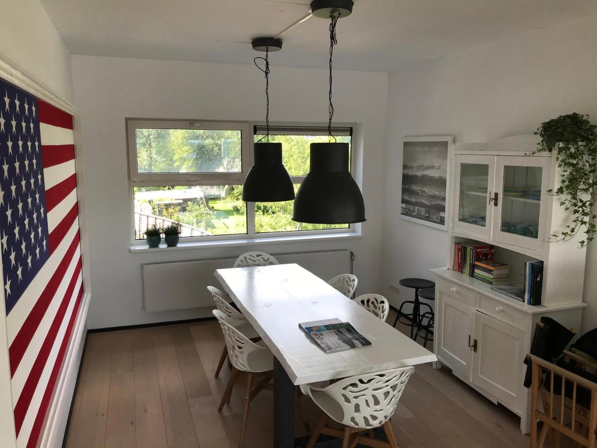 The Boathouse With Boat Villa Aalsmeer Bagian luar foto
