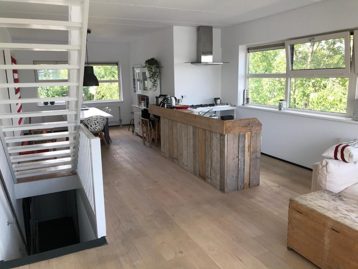 The Boathouse With Boat Villa Aalsmeer Bagian luar foto